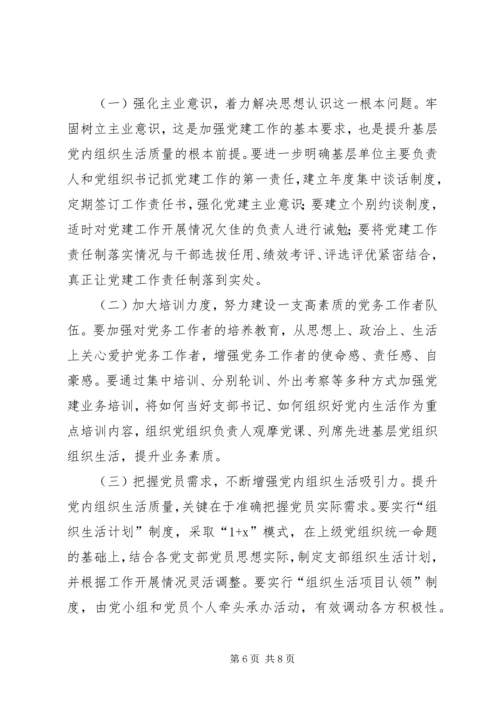 机关党内组织生活调研报告.docx