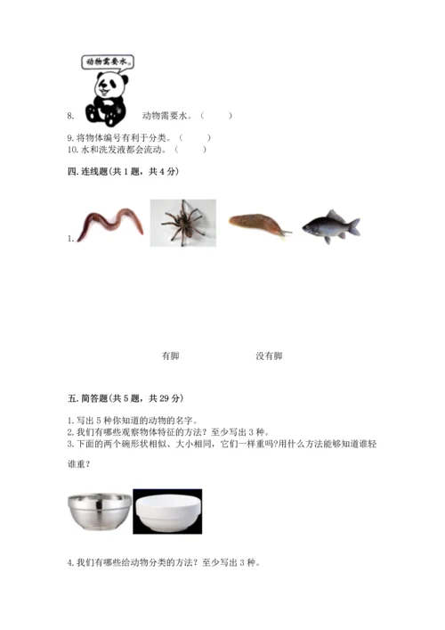 教科版一年级下册科学期末测试卷精品（夺冠）.docx