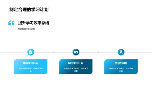 提升初二学习效率