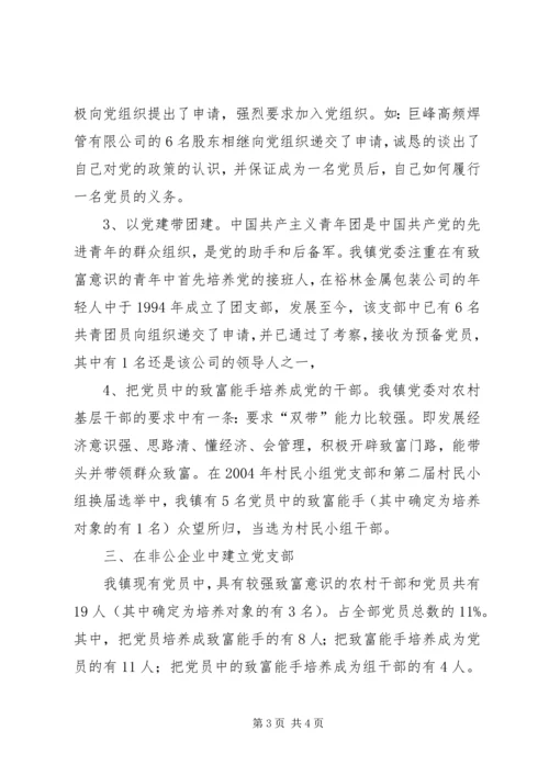 乡镇非公企业云岭先锋工程工作总结.docx