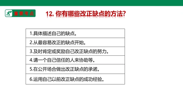 新课标七上第一单元成长的节拍复习课件2023