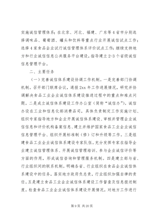 诚信体系建设方案(万能) (3).docx