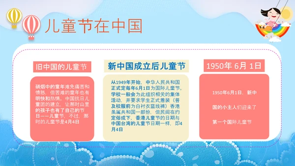 六一儿童节快乐PPT模板
