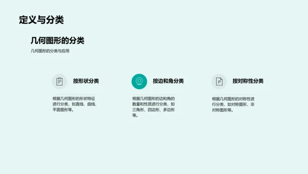 探索几何图形PPT模板