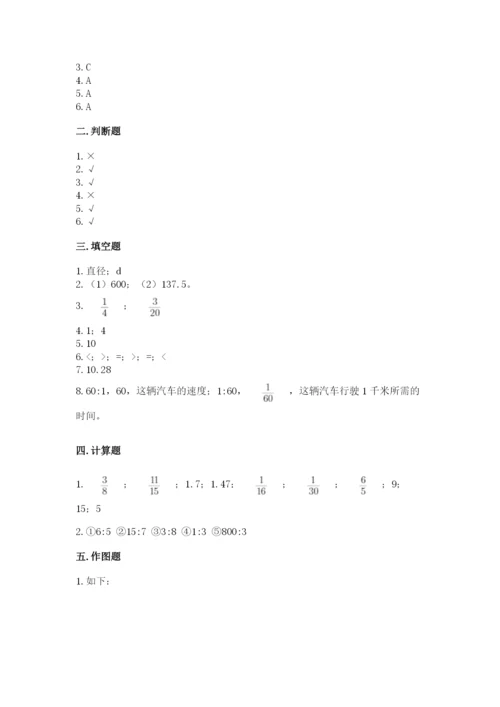 小学六年级数学上册期末卷（重点班）.docx