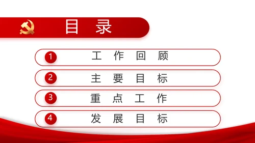 有信心有能力有条件实现全年目标任务PPT模板