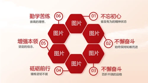红色大气大学生入党宣誓动态PPT
