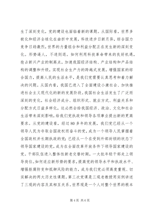 党课学习自我小结.docx