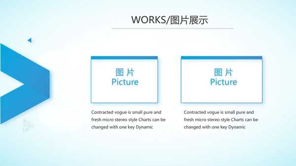 蓝色大方医疗行业工作总结动态PPT
