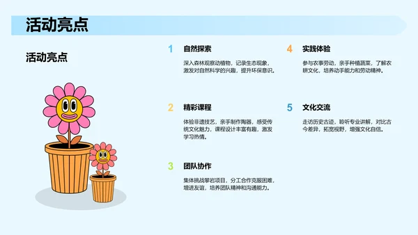 研学旅行活动心得分享PPT