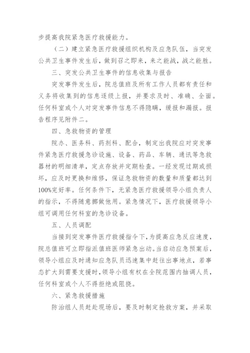 突发公共事件医疗卫生救援应急预案.docx