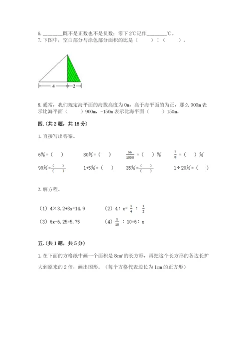 山东省济南市外国语学校小升初数学试卷精品（名校卷）.docx