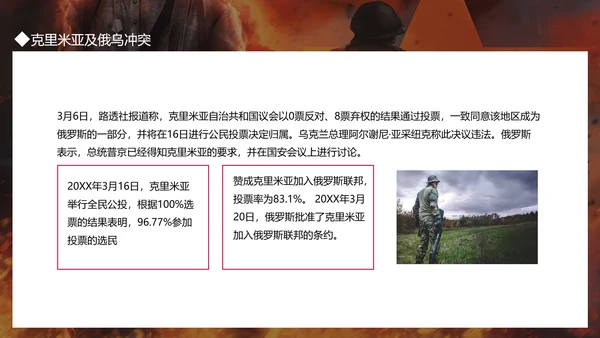 俄乌冲突及对未来世界格局的影响PPT模板