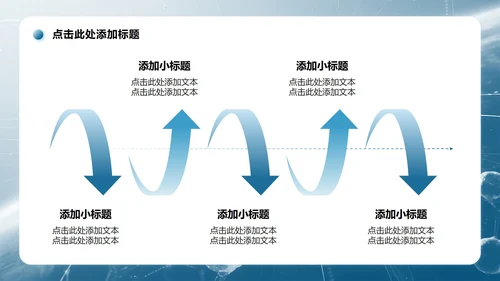 蓝色简约风课题汇报学术汇报PPT模板