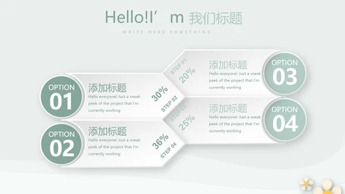 绿色精美孕妇护理中心医院社区讲座保健中心早教宣传PPT