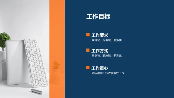 简约商务风工作总结汇报