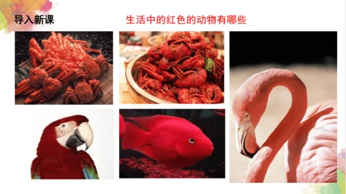 第六课《红色的画》课件