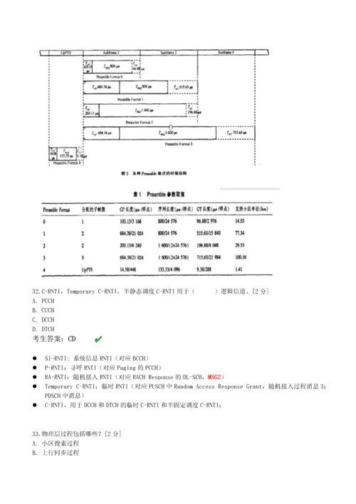 LTE考试题库--多选题(含解析).docx