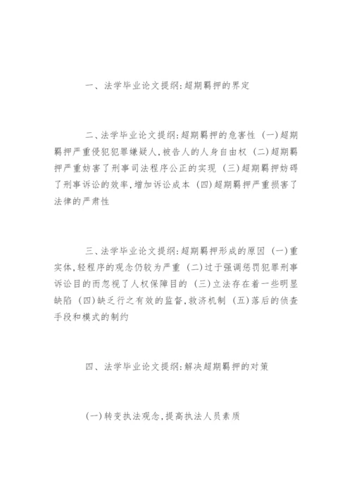 法学本科论文大纲.docx