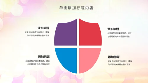 中国共青团团委工作会议汇报总结PPT模板