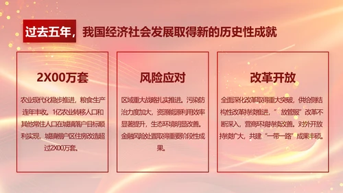 红色党风廉政反腐倡廉年年终总结PPT