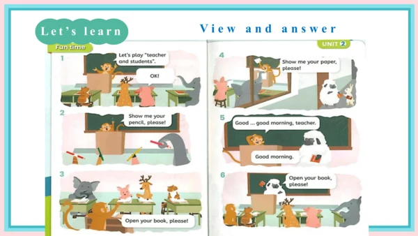 一年级英语上学期 Unit 2 My first class Lesson 5 课件