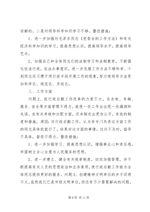 党性修养方面存在的突出问题分析.docx