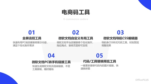 科技风白色互联网产品宣传介绍PPT