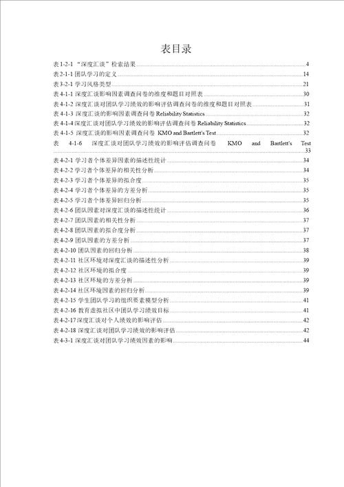 深度汇谈对教育虚拟社区中团队学习绩效的影响分析