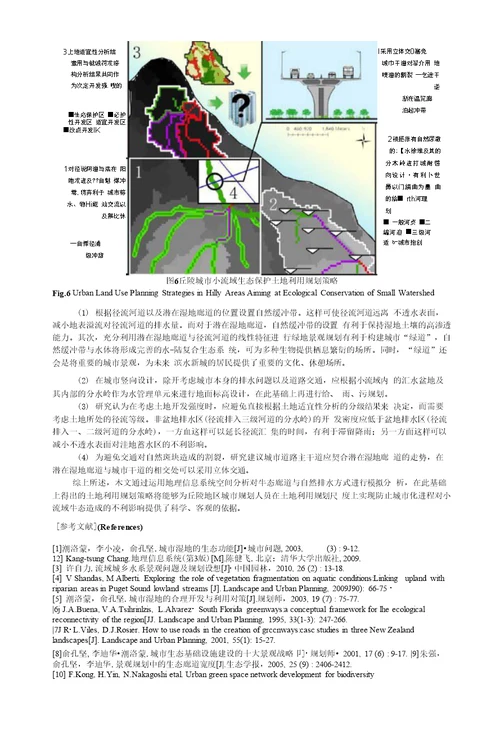 基于流域保护的丘陵城市土地利用规划策略