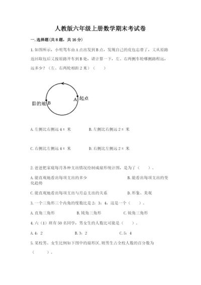 人教版六年级上册数学期末考试卷及答案（考点梳理）.docx