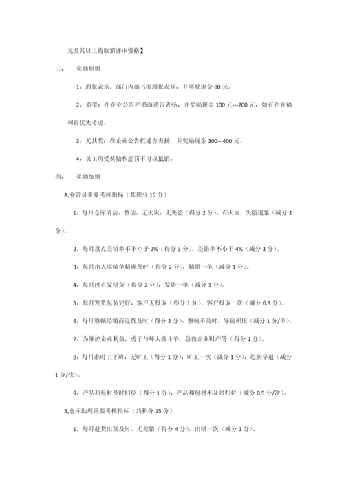 上海欧雨化妆品有限公司仓库管理制度.docx