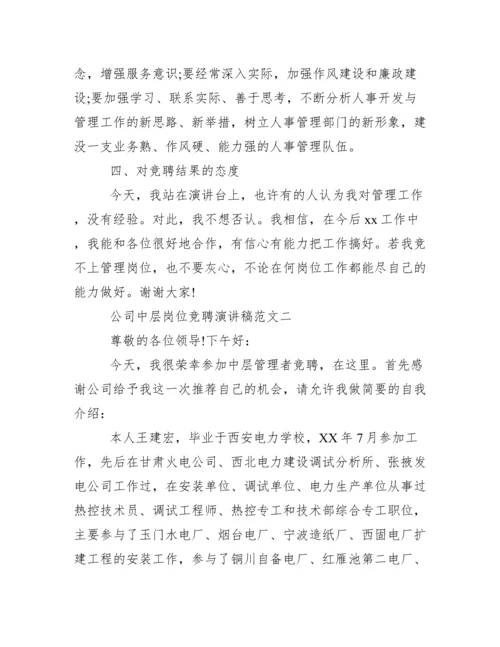 公司中层岗位竞聘演讲稿范文.docx