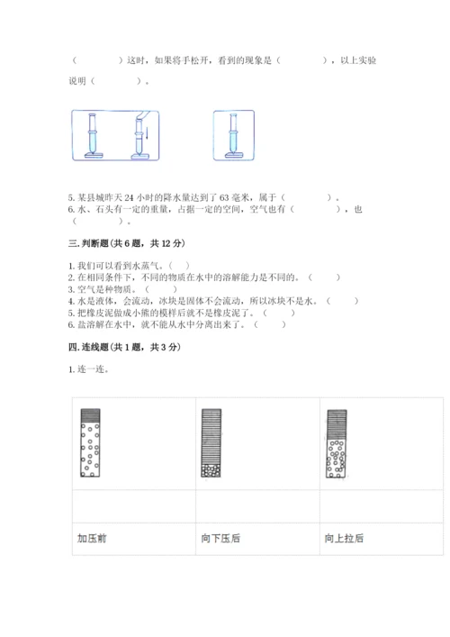 教科版三年级上册科学期末测试卷精品（必刷）.docx