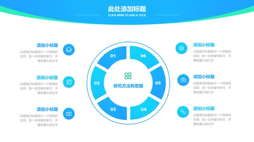 蓝色简约学术通用毕业答辩演示PPT模板