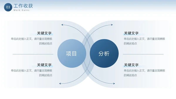 蓝色鎏金帆船渐变大气终总结