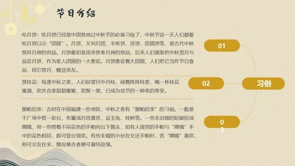 中国风中国传统节日集锦内容型PPT模板