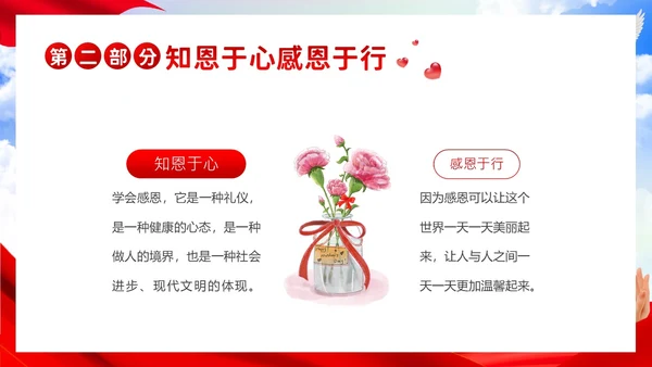 资助感恩教育主题班会PPT课件