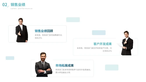 蓝色简约风总结汇报PPT模板
