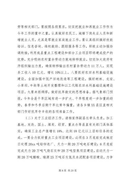 县委副书记县长在政府全会上的讲话.docx