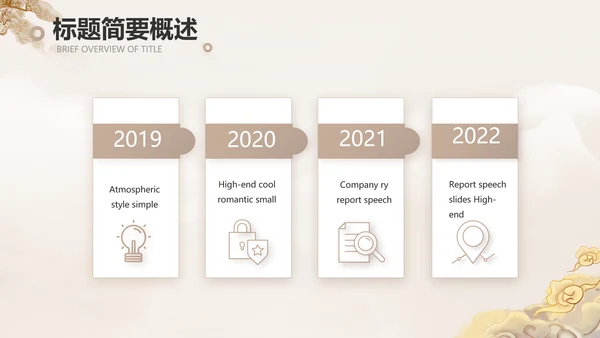 古典中国风古代神话故事介绍PPT