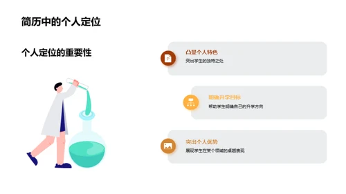 升学简历，教师角色解析