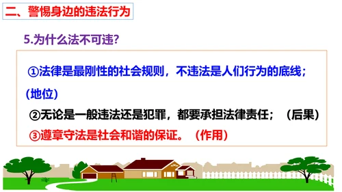 第五课做守法的公民（复习课件）2022-2023学年八年级道德与法治上册（35张PPT）