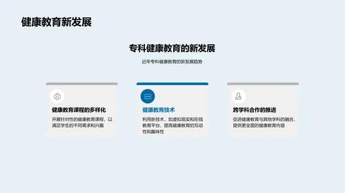 专科健康教育演讲报告PPT模板