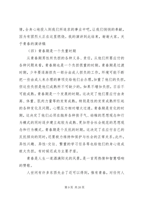 关于青春的演讲稿 (3).docx