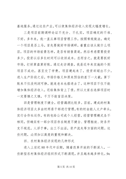 发展壮大村级集体经济调研报告.docx