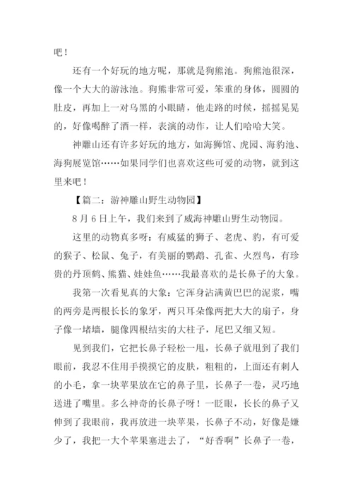 神雕山作文0.docx