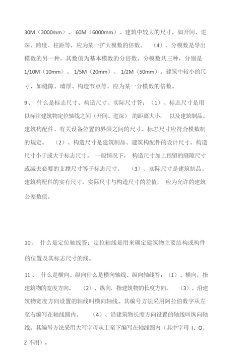 建筑术语解释.docx