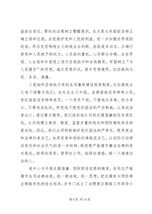 廉洁文化公开课观后感.docx