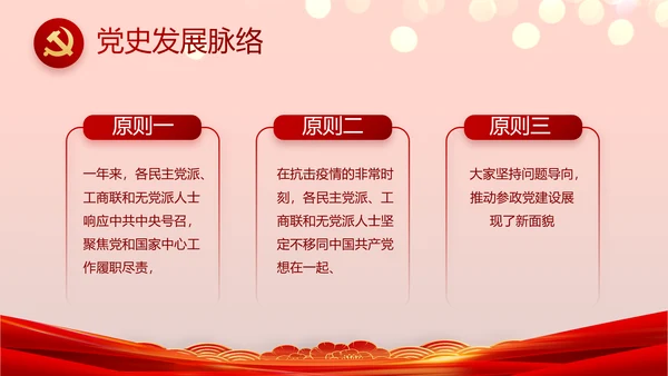 七一党支部党史学习教育工作总结PPT